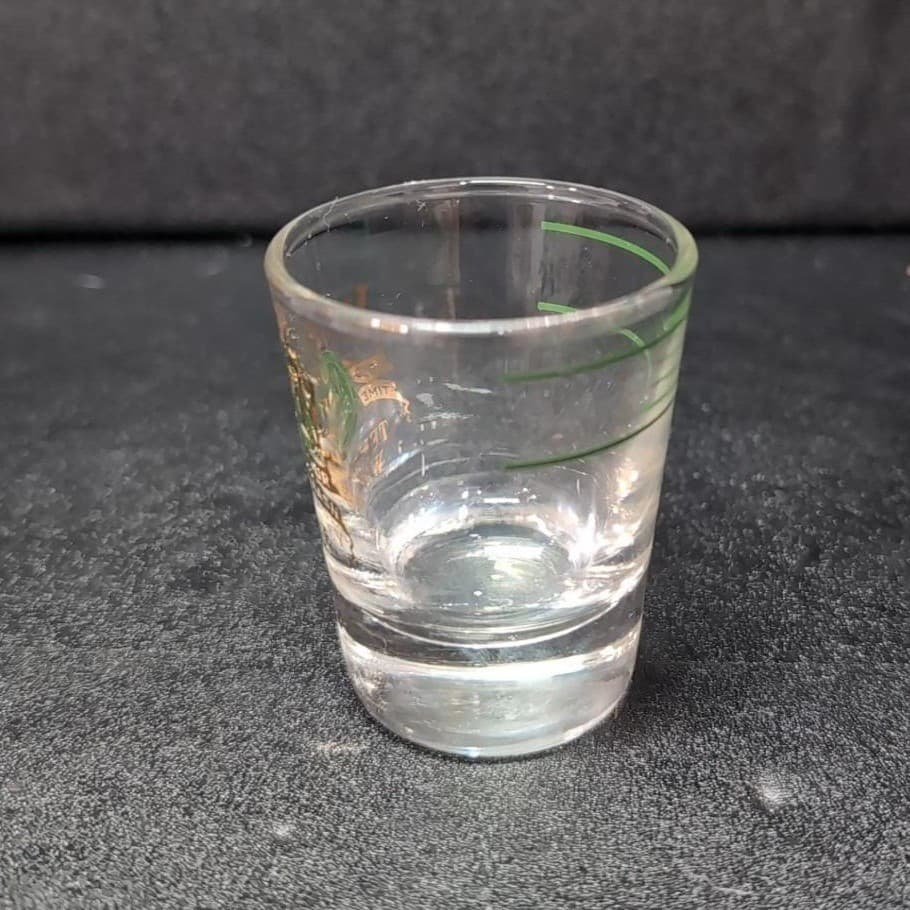 Jack Daniels "Old Time Sour Mash" Shot Glass, Tennessee Whiskey Shooter, Barware - Thumbnail 3