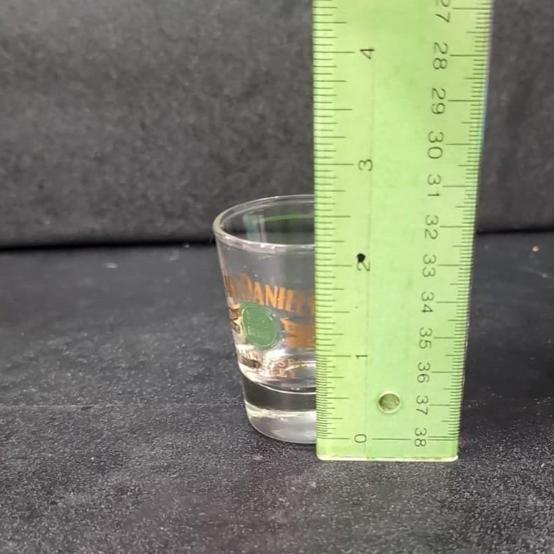 Jack Daniels "Old Time Sour Mash" Shot Glass, Tennessee Whiskey Shooter, Barware - Thumbnail 9