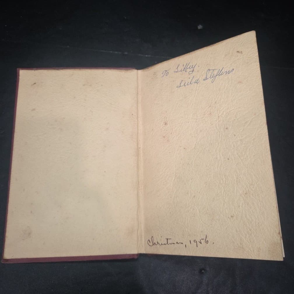 Enthralled Leila Stephens, 1956 First Edition Poetry Book, Banner Press, Red - Thumbnail 3