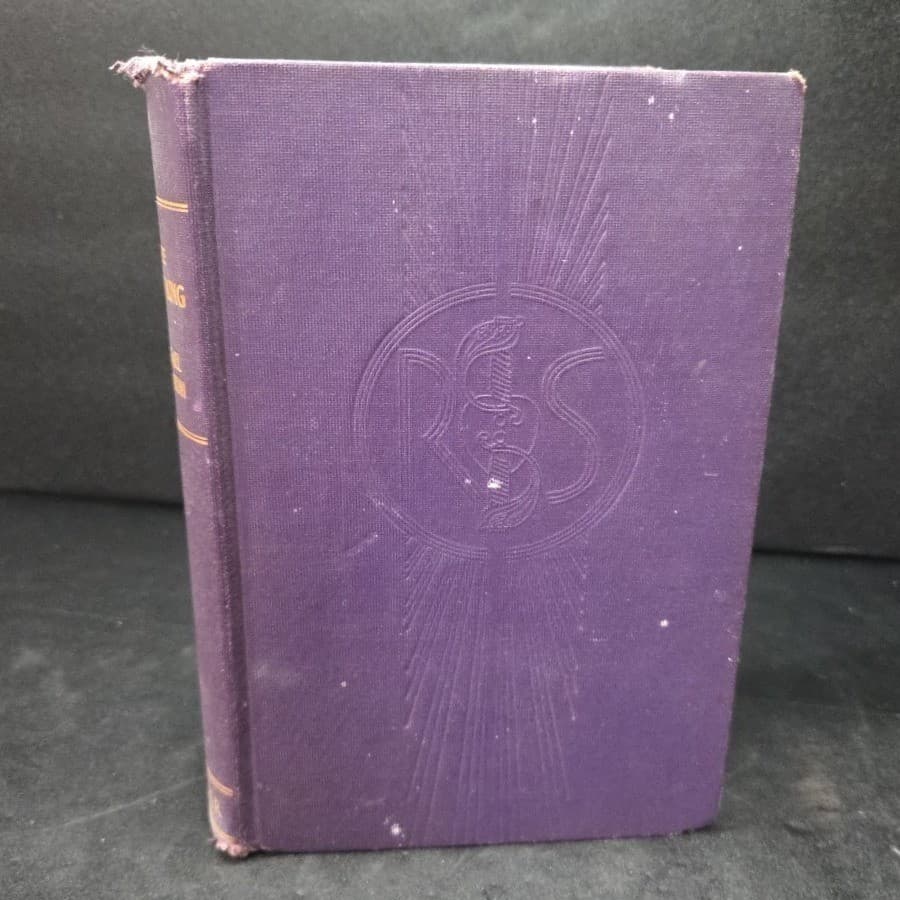 The Lost King Rafael Sabatini 1937 Hardcover P. F. Collier & Son Purple Vintage - Thumbnail 2