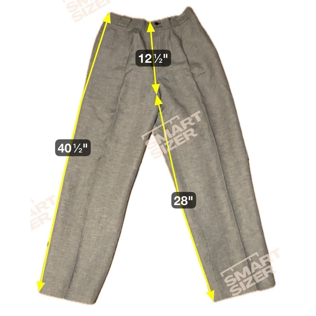 Giorgio Sant Angelo Houndstooth Black White Plaid Trousers, Woman's Size 8 Pants - Thumbnail 2