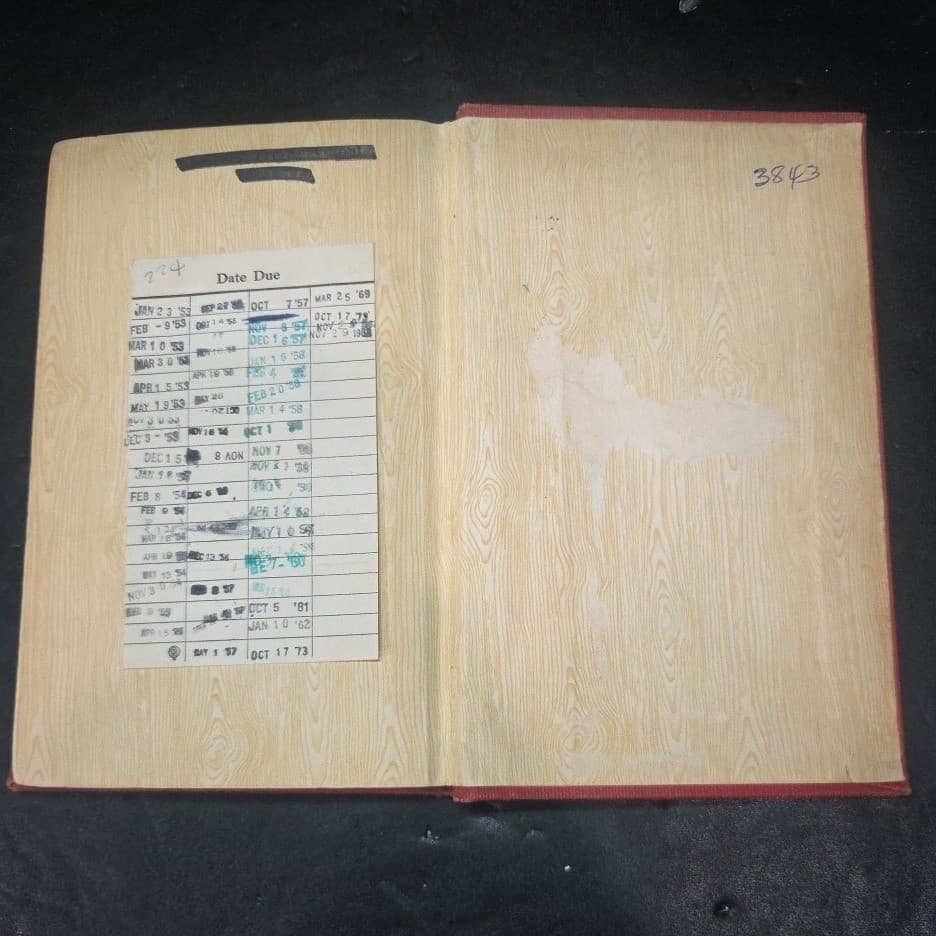 Cotton in My Ears Frances Warfield 1948 1st Edition Viking Press Hardcover Book - Thumbnail 8