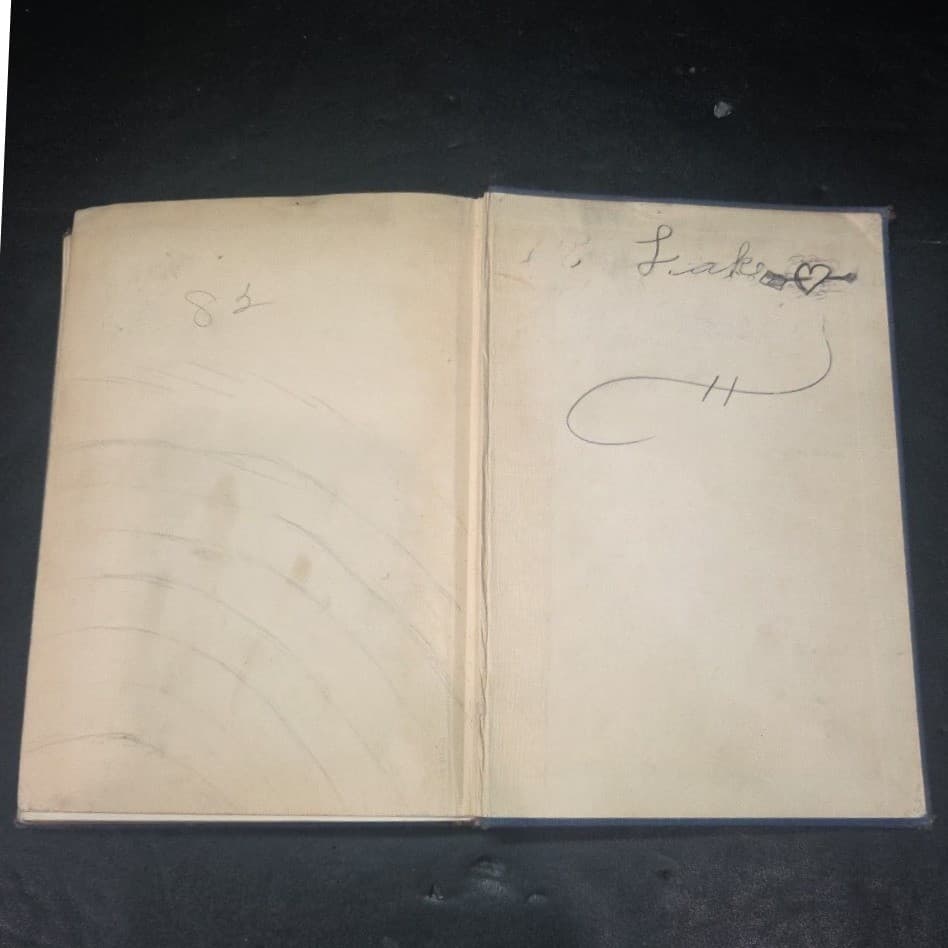 English in Action Course One J.C. Tressler 1930 Vintage Hardcover Textbook Blue - Thumbnail 7