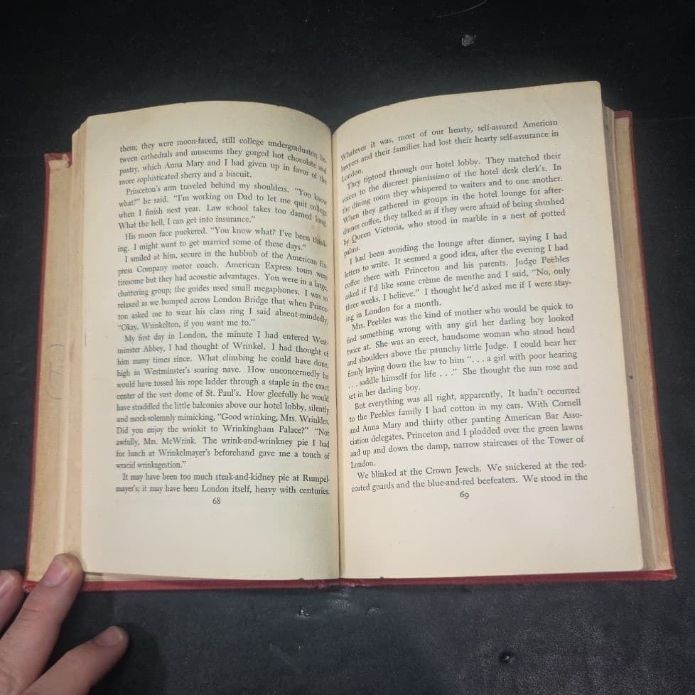 Cotton in My Ears Frances Warfield 1948 1st Edition Viking Press Hardcover Book - Thumbnail 7