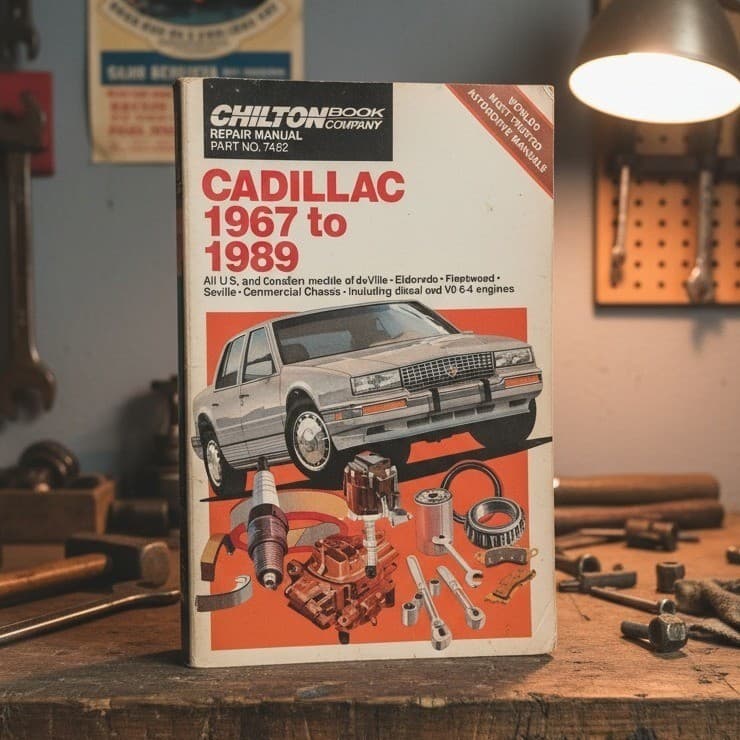 Chilton Cadillac Repair Manual 1967-1989 DeVille Eldorado Fleetwood 7462
