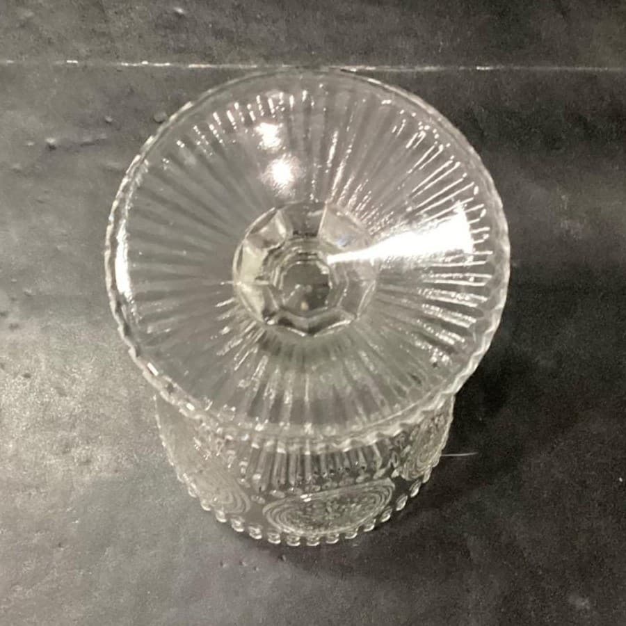 Target Bullseye Clear Wine Glasses, Set of 3, Vintage Inspired Goblets, Stemware - Thumbnail 5