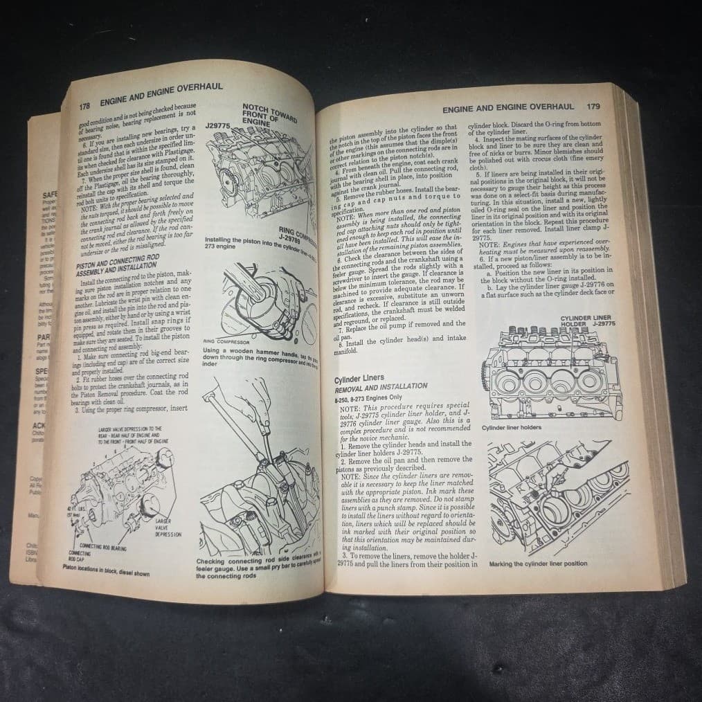 Chilton Cadillac Repair Manual 1967-1989 DeVille Eldorado Fleetwood 7462 - Thumbnail 5
