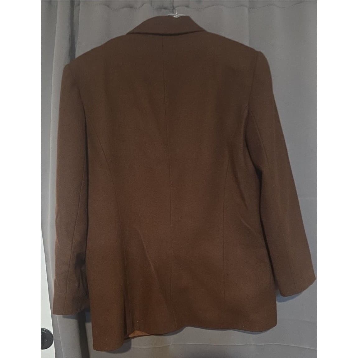International Scene Vintage Brown 3-Button Blazer, Women's Jacket, RN 25585 - Thumbnail 4