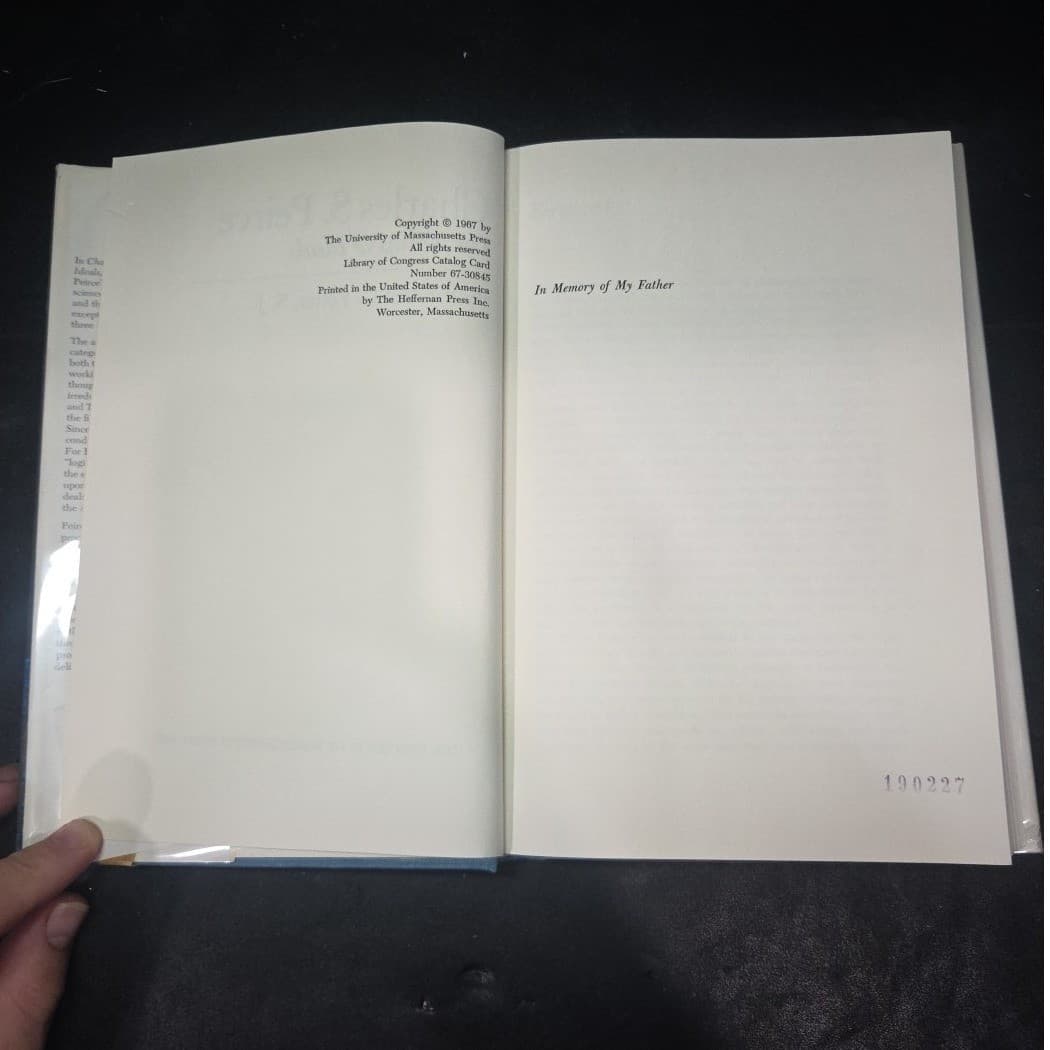 Charles S Peirce On Norms & Ideals by Vincent G Potter Hardcover Philosophy Book - Thumbnail 5