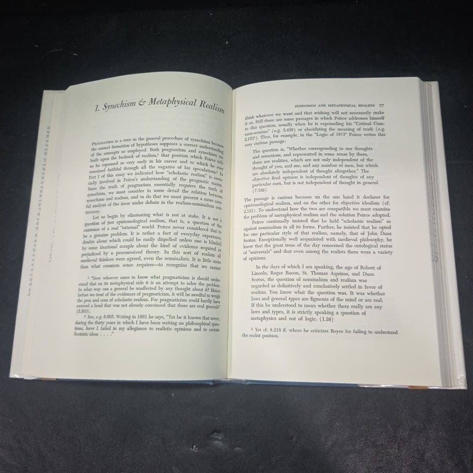 Charles S Peirce On Norms & Ideals by Vincent G Potter Hardcover Philosophy Book - Thumbnail 6