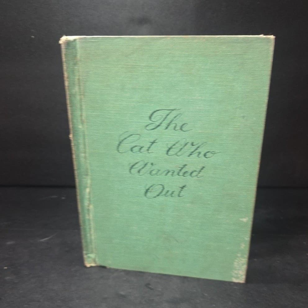 The Cat Who Wanted Out by Tay Hohoff, 1959 Vintage Hardcover, Ex-Library Book - Thumbnail 2