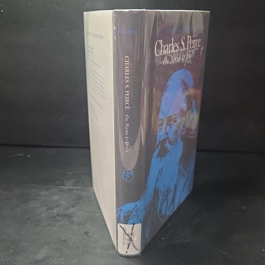 Charles S Peirce On Norms & Ideals by Vincent G Potter Hardcover Philosophy Book - Thumbnail 9