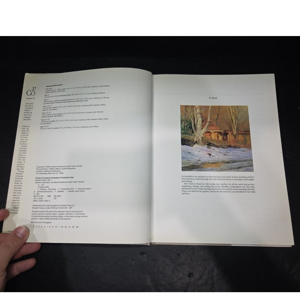 Intuitive Composition Albert Handell Leslie Trainor Handell Art Instruction Book - Thumbnail 5