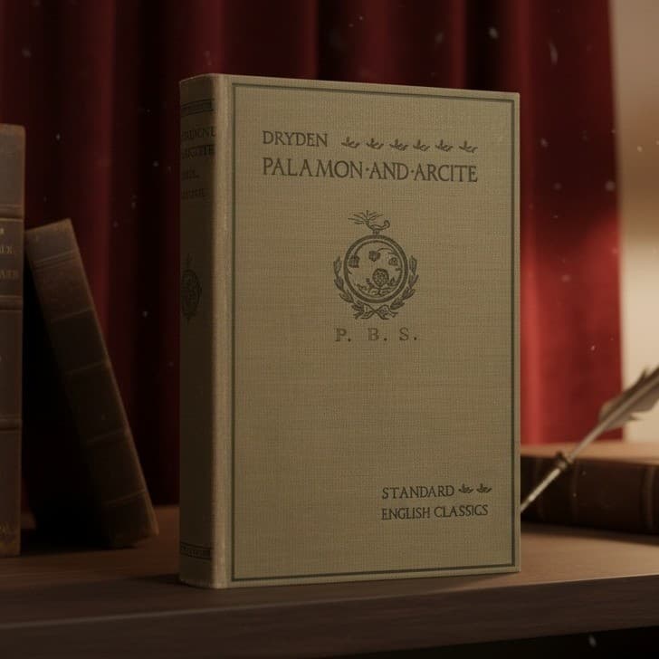 Dryden Palamon and Arcite 1898 Ginn & Company Standard English Classic Hardcover