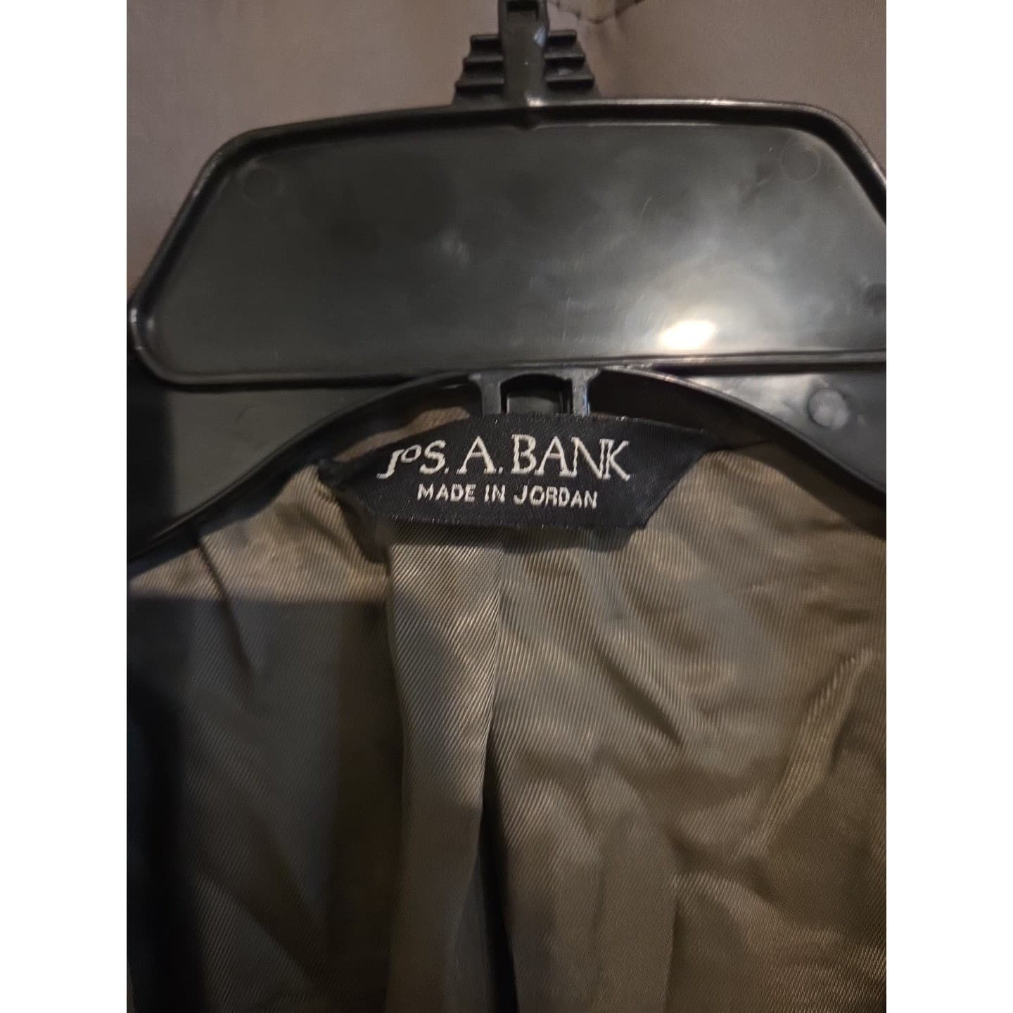 Jos. A. Bank Olive Brown Wool Blazer, Men's 42S Two Button Sport Coat - Thumbnail 5