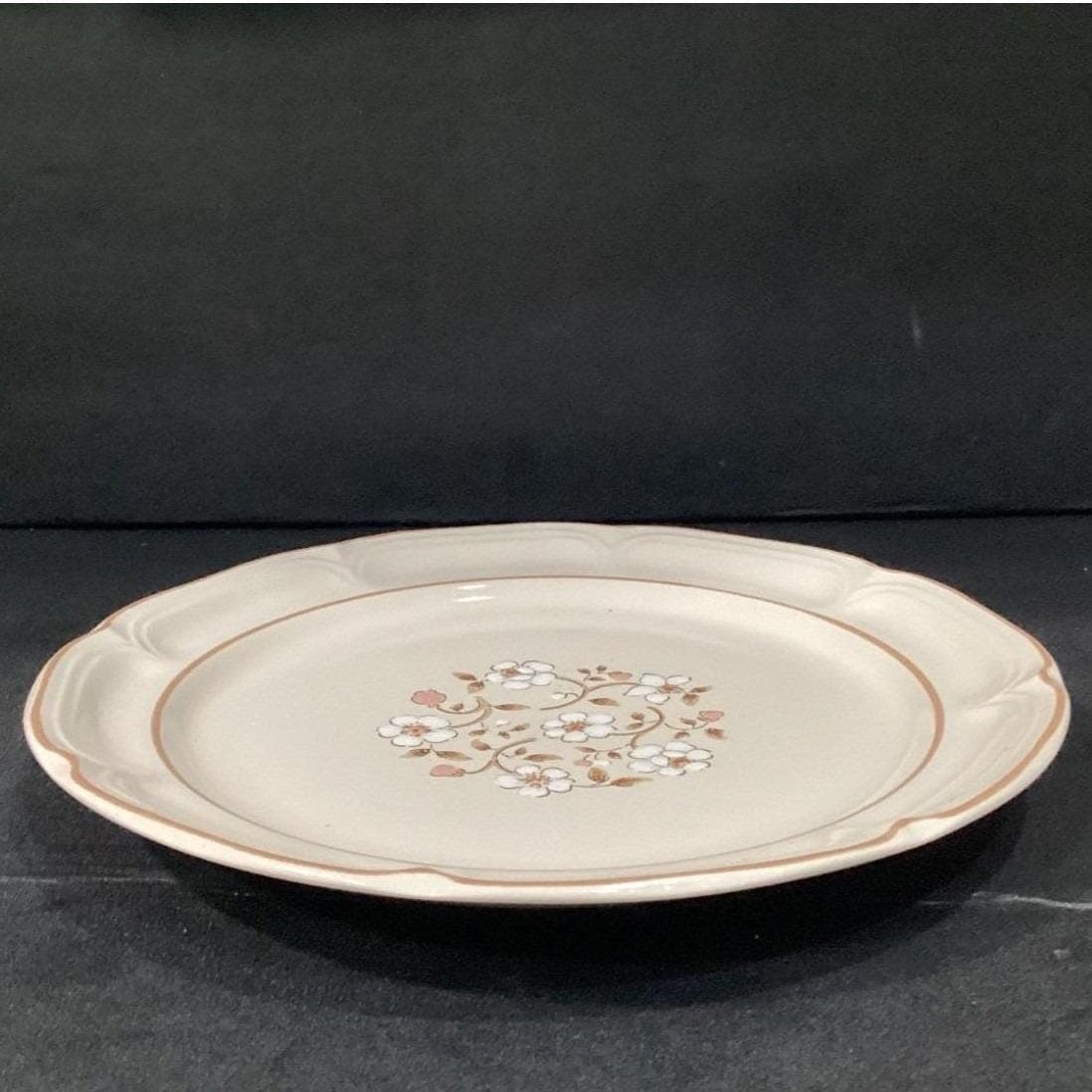 Covington Edition "Idlewild" Stoneware Dinner Plate, Vintage Japan Floral Dish - Thumbnail 10