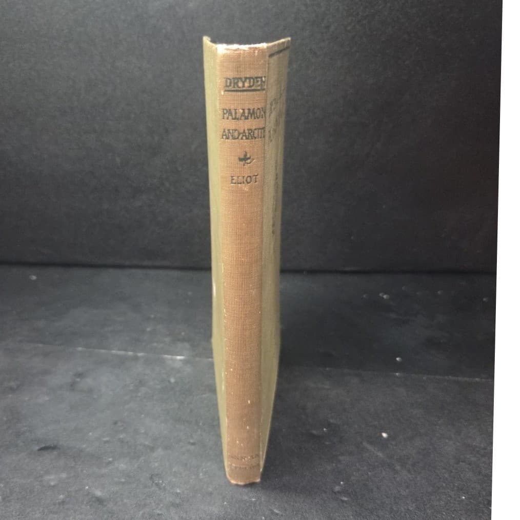 Dryden Palamon and Arcite 1898 Ginn & Company Standard English Classic Hardcover - Thumbnail 9