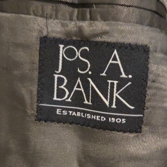 Jos. A. Bank Olive Brown Wool Blazer, Men's 42S Two Button Sport Coat - Thumbnail 9