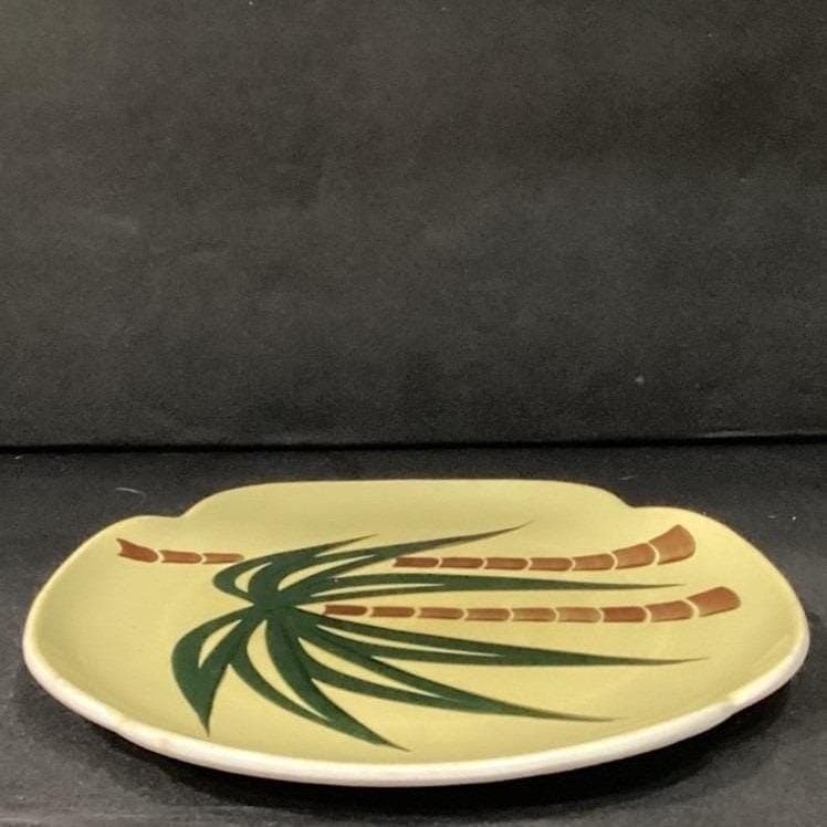 Continental Kilns "Tahiti" Square Salad Plate, Vintage USA Pottery, Dinnerware - Thumbnail 8
