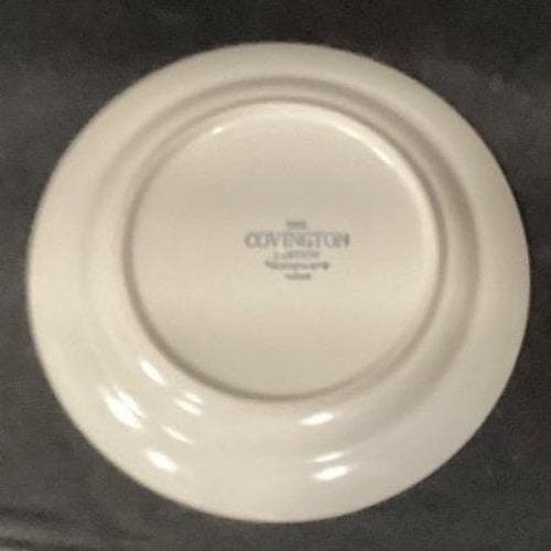 Covington Edition "Avondale" Stoneware Saucers, Set of 4, Vintage Dinnerware - Thumbnail 4