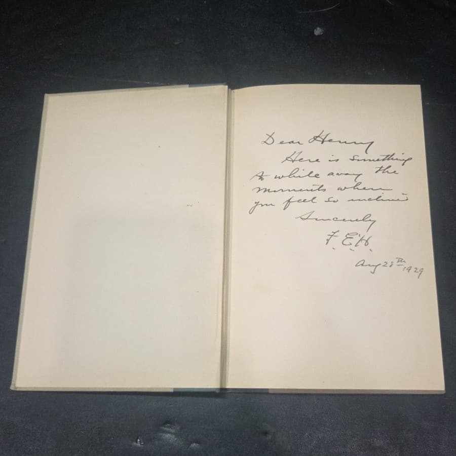 Conscience and Success Fernand E d'Humy, 1923 Hardcover, Vintage Philosophy Book - Thumbnail 3