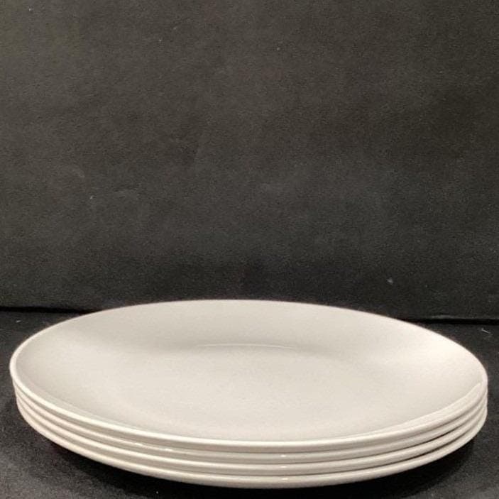 Centura By Corning White Salad Plates, Set Of 4, Break-Resistant MCM Dinnerware - Thumbnail 9