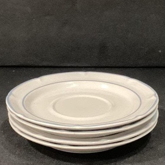 Covington Edition "Avondale" Stoneware Saucers, Set of 4, Vintage Dinnerware - Thumbnail 10