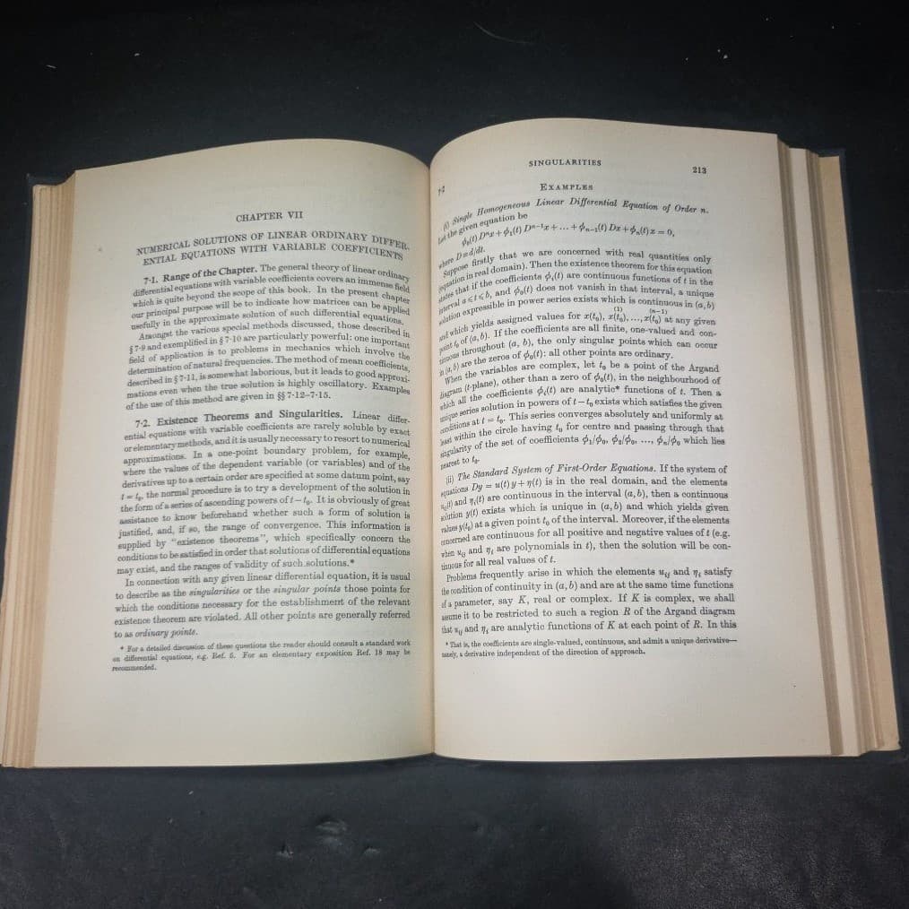 Elementary Matrices Frazer Duncan Collar 1947 Hardcover Math Textbook Macmillan - Thumbnail 6