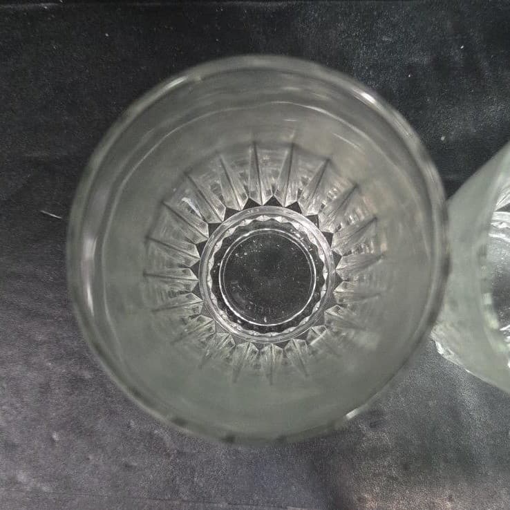 Libbey Duratuff Winchester Highball Glasses, Set of 2, Vintage Clear Tumblers - Thumbnail 7