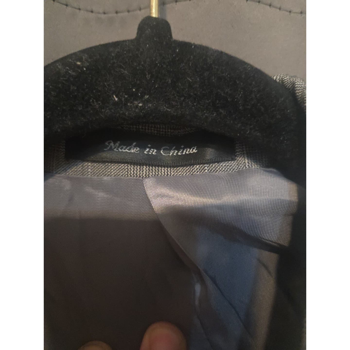 Lauren Ralph Lauren Grey Glen Plaid Blazer, Men's 42R Two Button Sport Coat - Thumbnail 9