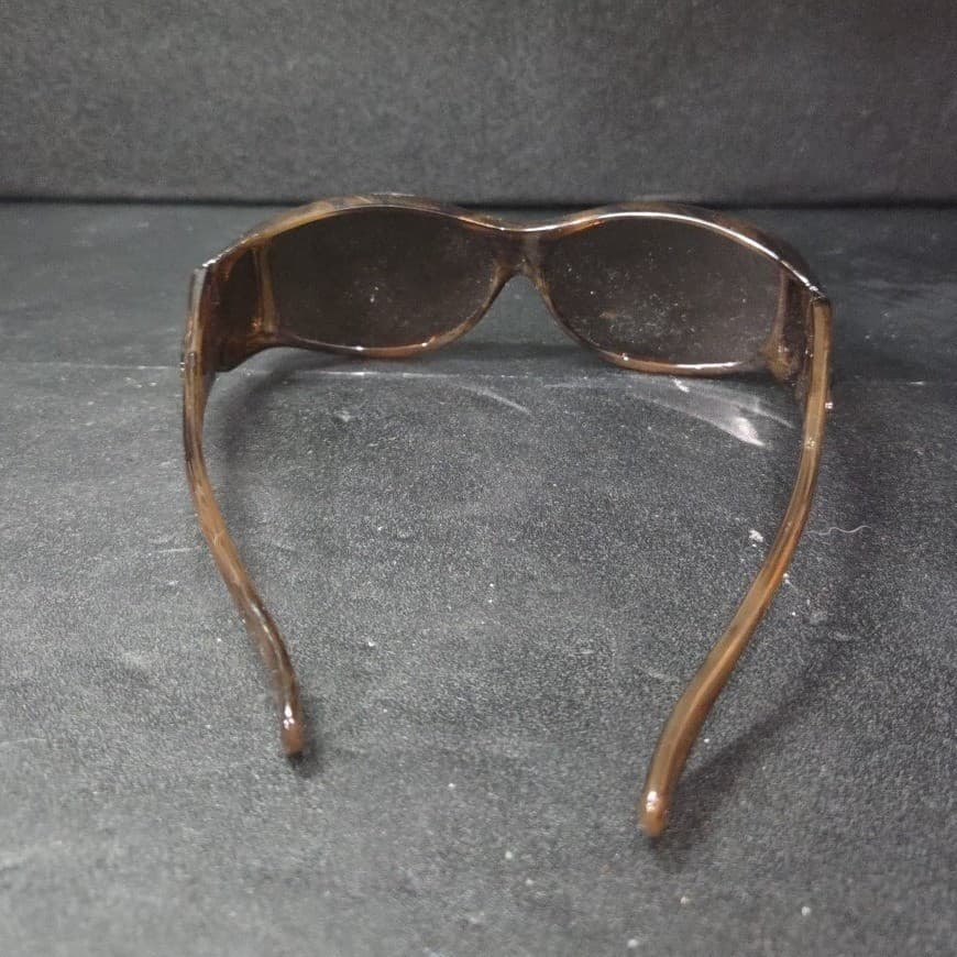 Jonathan Paul Fitovers Glides 008A Sunglasses Brown Woodgrain Wrap Around Mens - Thumbnail 4