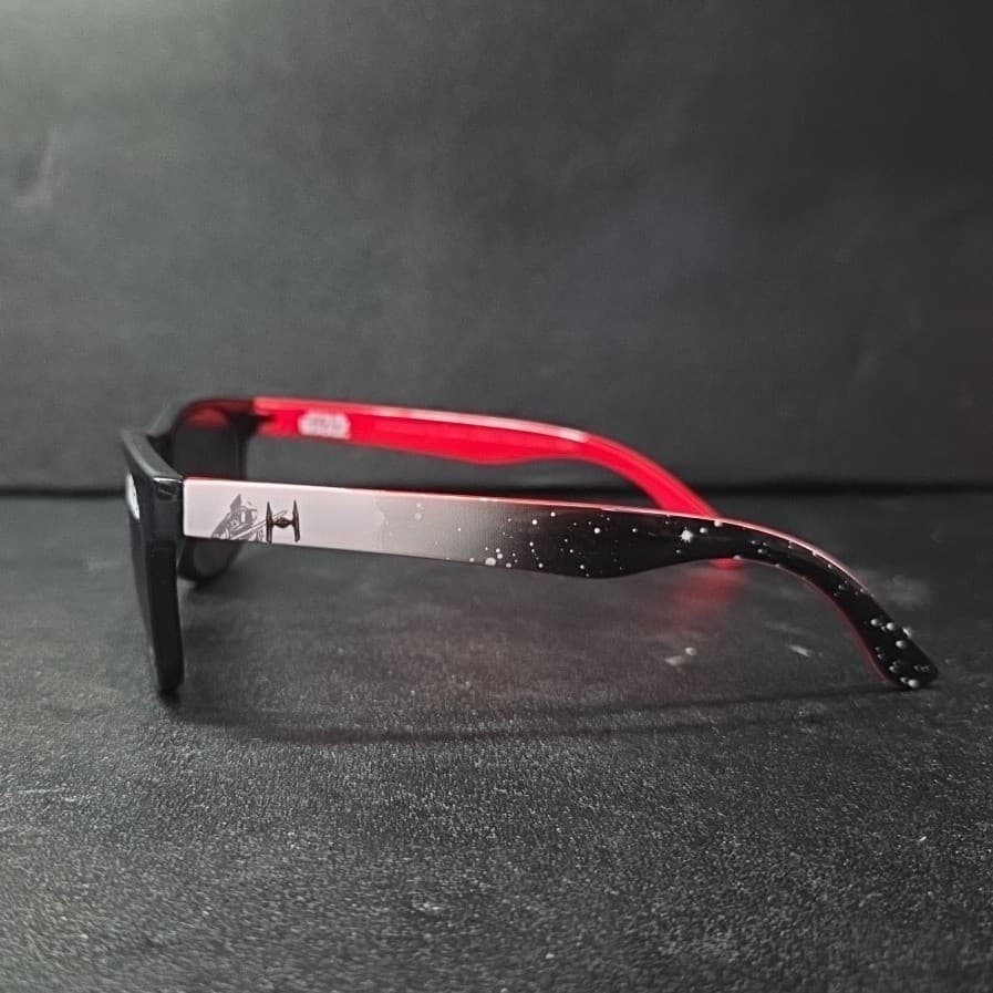 Star Wars Kids Sunglasses, Pan Oceanic Black Red Space TIE Fighter ST00017 - Thumbnail 3