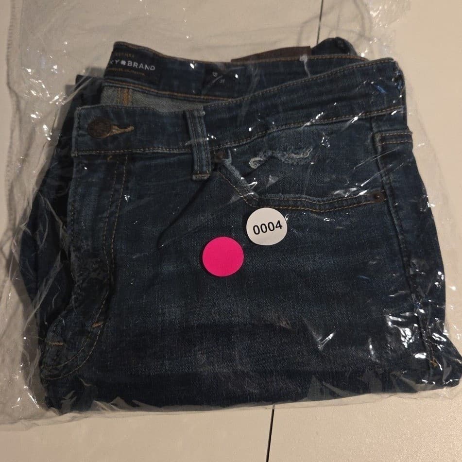 Lucky Brand Bridgette Medium Wash Distressed Skinny Jeans, Women's 12/31 urban - Thumbnail 10