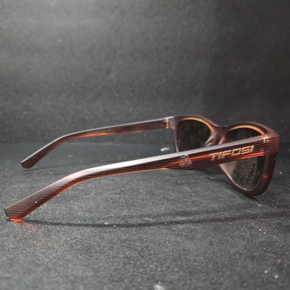 Tifosi Swank Sunglasses, Brown Woodgrain Gold Mirror Lens, Men's Sport Lifestyle - Thumbnail 5