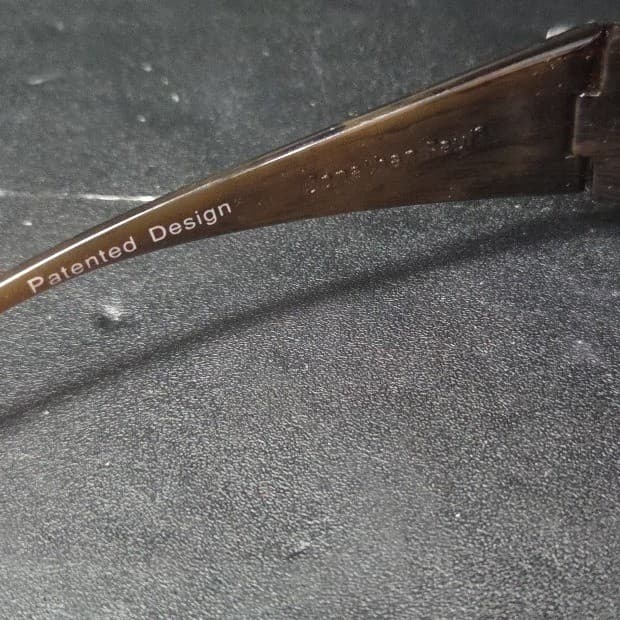 Jonathan Paul Fitovers Glides 008A Sunglasses Brown Woodgrain Wrap Around Mens - Thumbnail 8