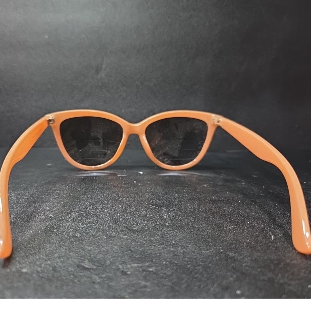 Peach Orange Cat Eye Sunglasses, Retro Vintage Style Tinted Lenses, Women's - Thumbnail 4