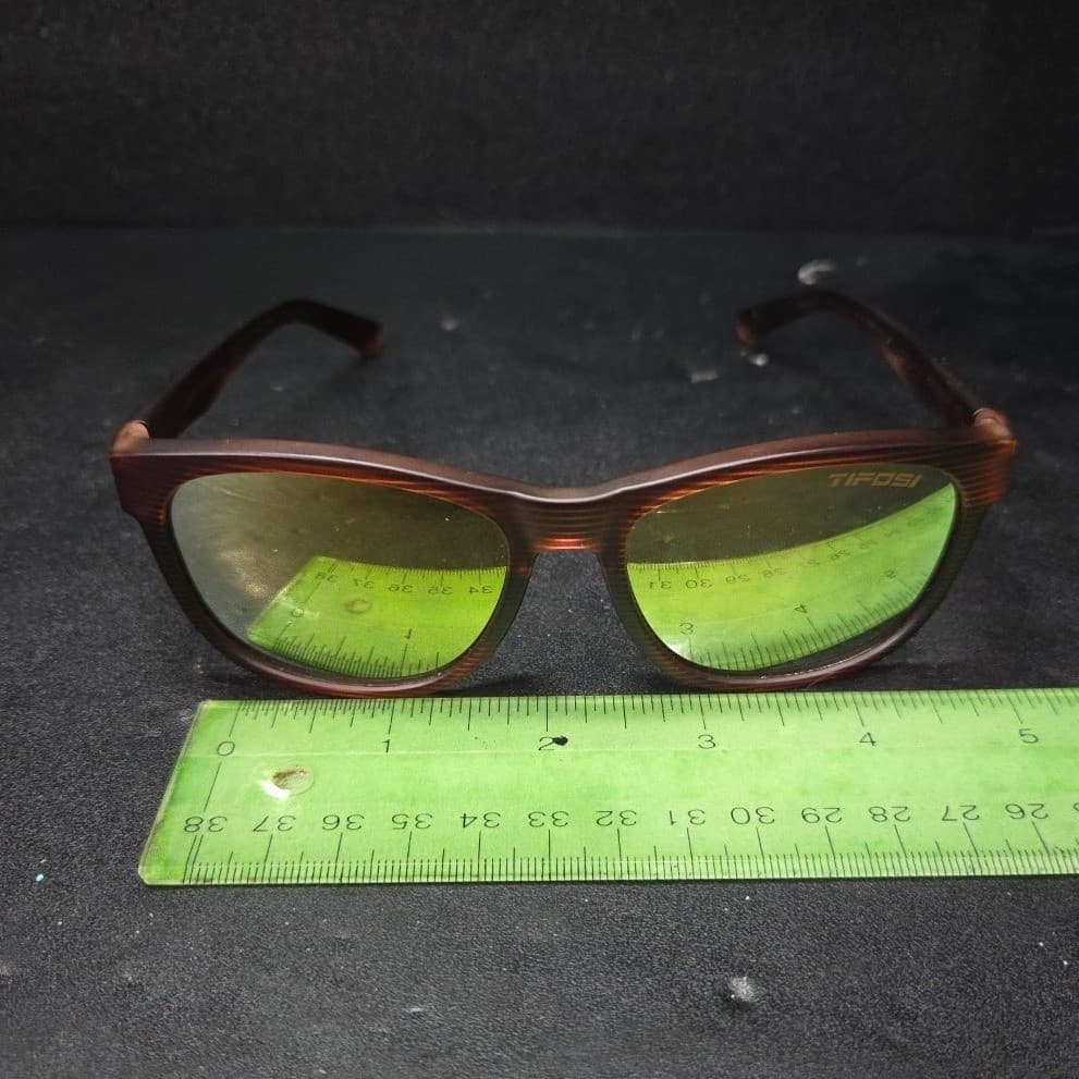 Tifosi Swank Sunglasses, Brown Woodgrain Gold Mirror Lens, Men's Sport Lifestyle - Thumbnail 8