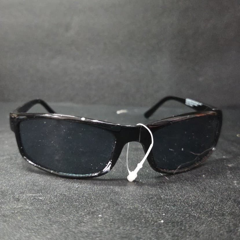 Greenbrier International Black Wrap Around Sporty Sunglasses 192151-23086-002 - Thumbnail 2