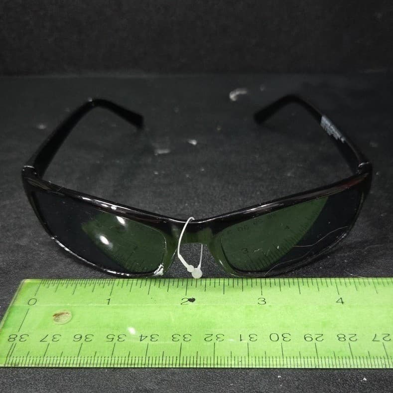 Greenbrier International Black Wrap Around Sporty Sunglasses 192151-23086-002 - Thumbnail 8