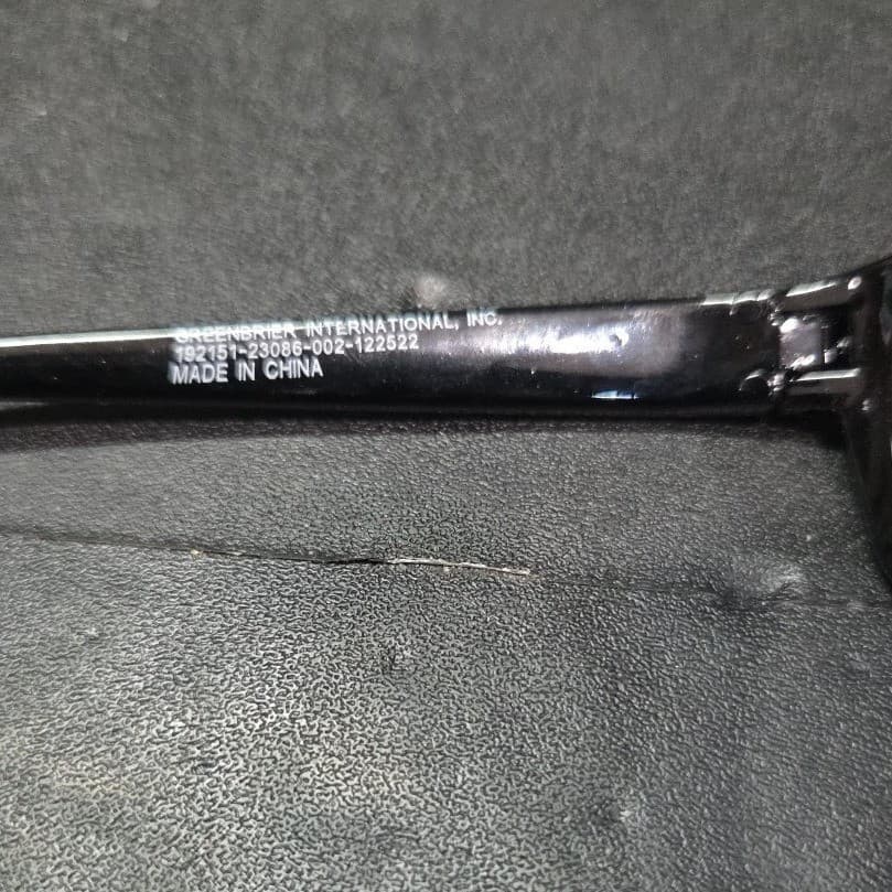 Greenbrier International Black Wrap Around Sporty Sunglasses 192151-23086-002 - Thumbnail 9