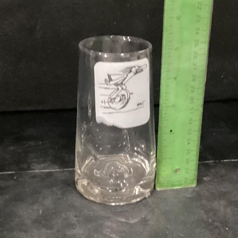 BC Comics Johnny Hart Caveman Tumblers, Set of 2, Vtg Cartoon Glasses, Drinkware - Thumbnail 10