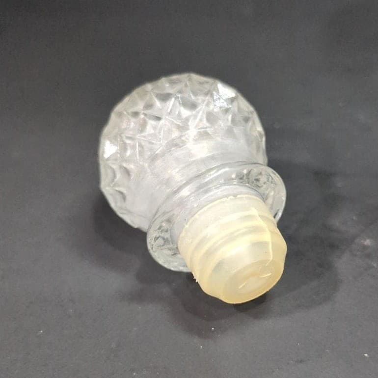 Federal Glass Clear Liquor Bottle, Vintage Decanter, Bar Accessory, Replacement - Thumbnail 9