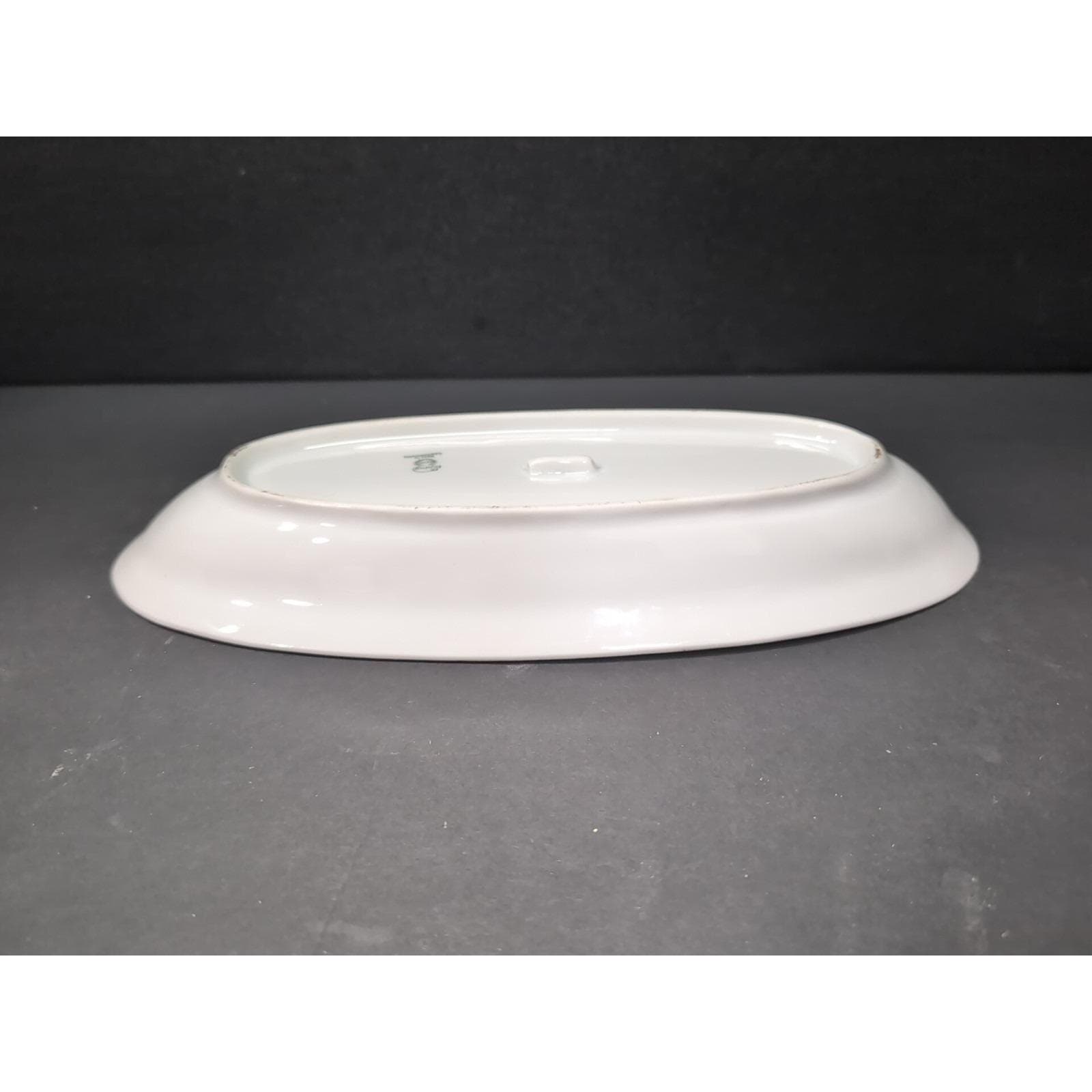 Epiag Elyrian Oval Celery Dish, Czechoslovakian Serving Platter, Vintage Plate - Thumbnail 10