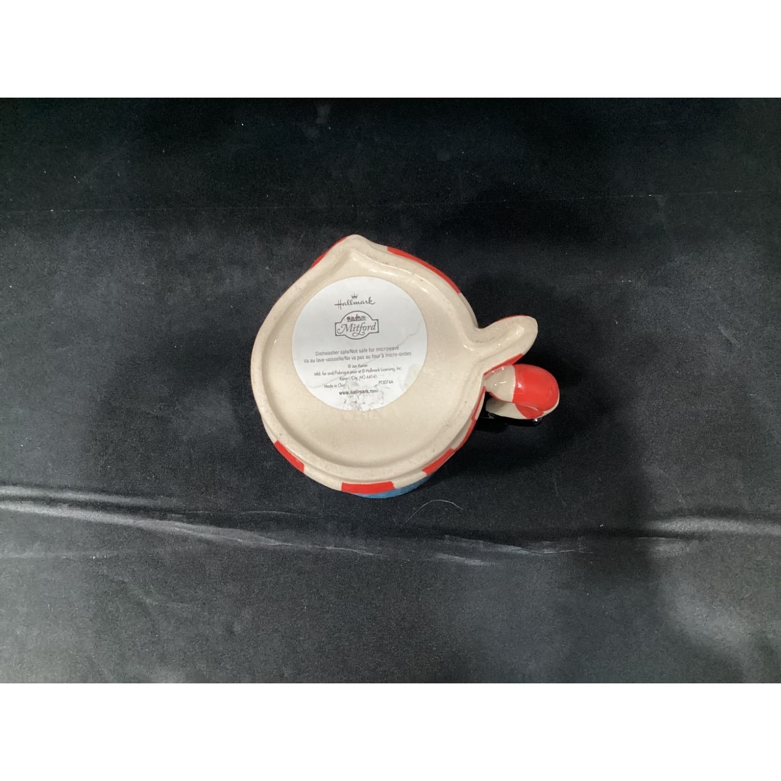 Hallmark Mitford Ceramic Aged 3D Snowman Oversized Decorative Mug Cup - Thumbnail 9