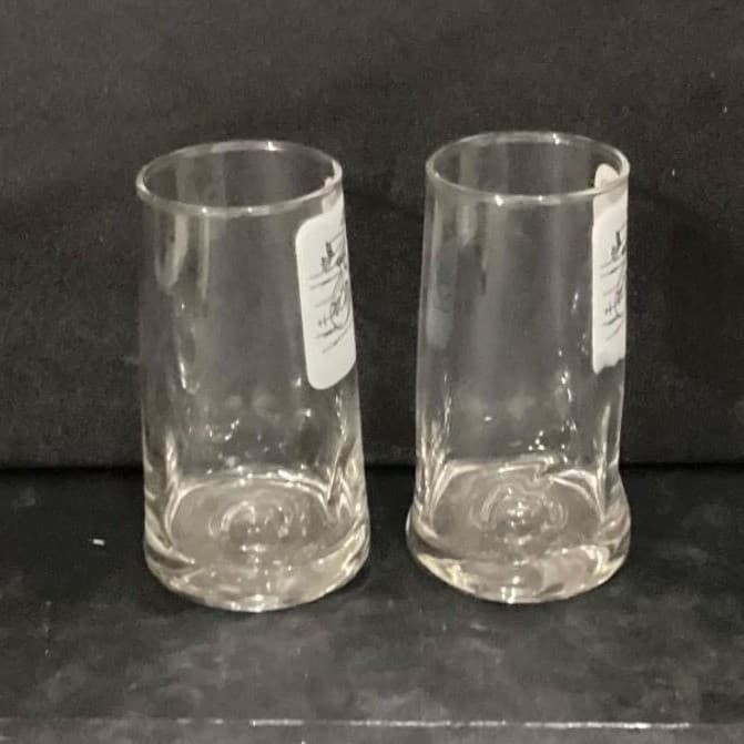 BC Comics Johnny Hart Caveman Tumblers, Set of 2, Vtg Cartoon Glasses, Drinkware - Thumbnail 9
