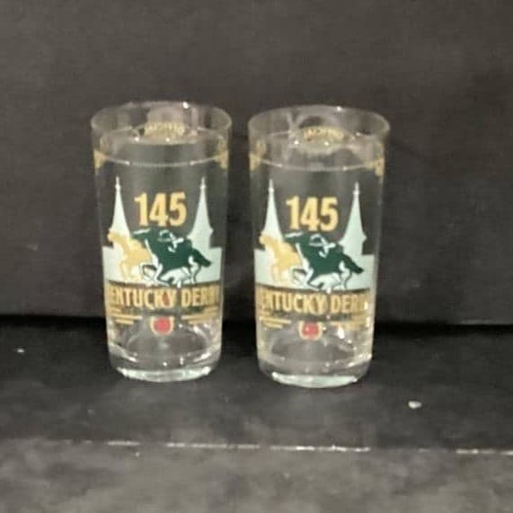 Kentucky Derby Official Mint Julep Tumblers, Set of 2, 145th Churchill Downs - Thumbnail 2