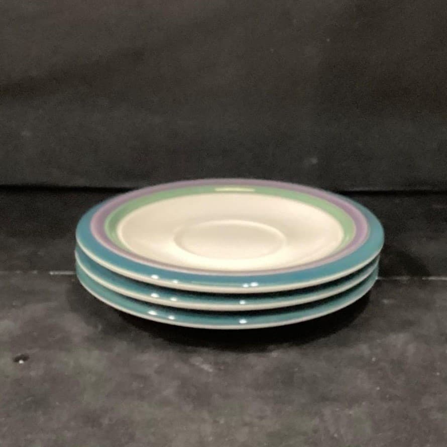 Pfaltzgraff Mountain Shadow Teacup & Saucers, Set of 3, Vintage Tableware - Thumbnail 15