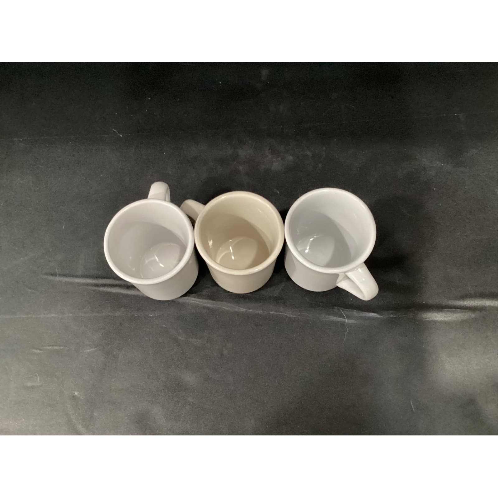 Set Of 3 Crestware Restaurant Ware Diner Heavy Coffee Mugs Cups Chunky - Thumbnail 8
