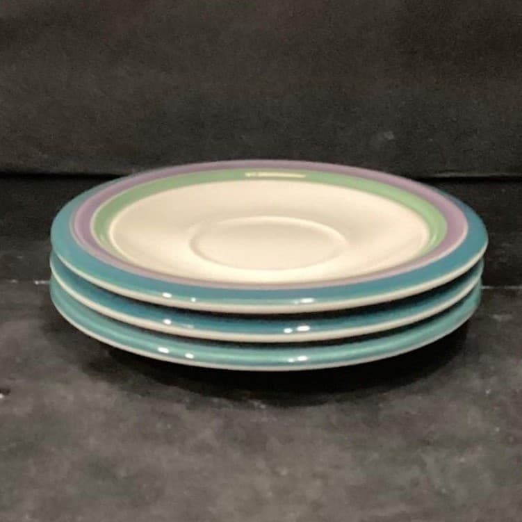 Pfaltzgraff Mountain Shadow Teacup & Saucers, Set of 3, Vintage Tableware - Thumbnail 12