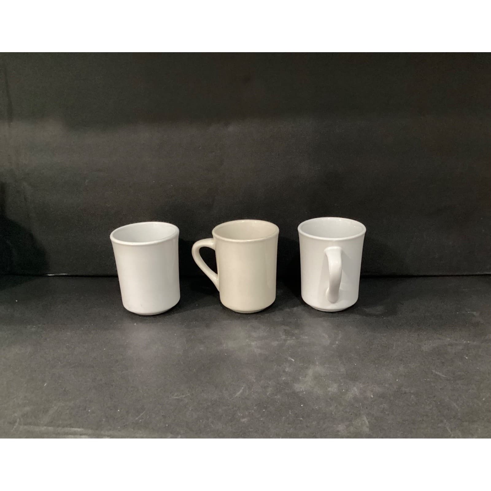 Set Of 3 Crestware Restaurant Ware Diner Heavy Coffee Mugs Cups Chunky - Thumbnail 7